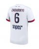 Paris Saint-Germain Illia Zabarnyi #6 Bortatröja 2025-26 Kortärmad