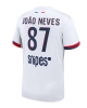 Paris Saint-Germain Joao Neves #87 Bortatröja 2025-26 Kortärmad