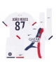 Paris Saint-Germain Joao Neves #87 Bortatröja Barn 2025-26 Kortärmad (+ Korta byxor)