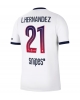 Paris Saint-Germain Lucas Hernandez #21 Bortatröja 2026-27 Kortärmad