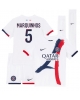Paris Saint-Germain Marquinhos #5 Bortatröja Barn 2025-26 Kortärmad (+ Korta byxor)