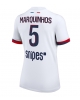 Paris Saint-Germain Marquinhos #5 Bortatröja Kvinnor 2025-26 Kortärmad