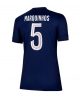 Paris Saint-Germain Marquinhos #5 Hemmatröja Kvinnor 2025-26 Kortärmad