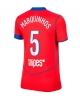 Paris Saint-Germain Marquinhos #5 Tredje Tröja Kvinnor 2025-26 Kortärmad