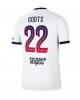 Paris Saint-Germain Mika Godts #22 Bortatröja 2026-27 Kortärmad