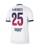 Paris Saint-Germain Nuno Mendes #25 Bortatröja 2026-27 Kortärmad