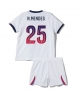 Paris Saint-Germain Nuno Mendes #25 Bortatröja Barn 2026-27 Kortärmad (+ Korta byxor)
