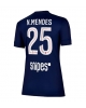 Paris Saint-Germain Nuno Mendes #25 Hemmatröja Kvinnor 2025-26 Kortärmad