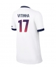 Paris Saint-Germain Vitinha #17 Bortatröja Kvinnor 2026-27 Kortärmad