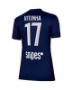 Paris Saint-Germain Vitinha #17 Hemmatröja Kvinnor 2025-26 Kortärmad