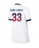Paris Saint-Germain Warren Zaire-Emery #33 Bortatröja Kvinnor 2026-27 Kortärmad