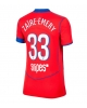Paris Saint-Germain Warren Zaire-Emery #33 Tredje Tröja Kvinnor 2025-26 Kortärmad