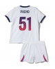 Paris Saint-Germain Willian Pacho #51 Bortatröja Barn 2026-27 Kortärmad (+ Korta byxor)