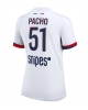 Paris Saint-Germain Willian Pacho #51 Bortatröja Kvinnor 2025-26 Kortärmad