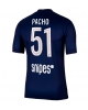 Paris Saint-Germain Willian Pacho #51 Hemmatröja 2025-26 Kortärmad