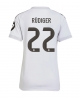 Real Madrid Antonio Rudiger #22 Hemmatröja Kvinnor 2025-26 Kortärmad