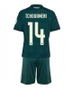 Real Madrid Aurelien Tchouameni #14 Bortatröja Barn 2026-27 Kortärmad (+ Korta byxor)