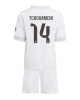 Real Madrid Aurelien Tchouameni #14 Hemmatröja Barn 2025-26 Kortärmad (+ Korta byxor)