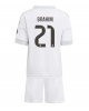 Real Madrid Brahim Diaz #21 Hemmatröja Barn 2025-26 Kortärmad (+ Korta byxor)