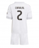 Real Madrid Daniel Carvajal #2 Hemmatröja Barn 2025-26 Kortärmad (+ Korta byxor)