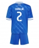 Real Madrid Daniel Carvajal #2 Tredjeställ Barn 2025-26 Kortärmad (+ Korta byxor)