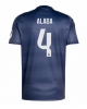 Real Madrid David Alaba #4 Bortatröja 2025-26 Kortärmad