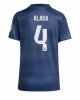 Real Madrid David Alaba #4 Bortatröja Kvinnor 2025-26 Kortärmad