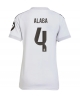 Real Madrid David Alaba #4 Hemmatröja Kvinnor 2025-26 Kortärmad