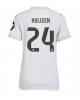 Real Madrid Dean Huijsen #24 Hemmatröja Kvinnor 2025-26 Kortärmad