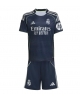 Real Madrid Dean Huijsen #4 Bortatröja Barn 2026-27 Kortärmad (+ Korta byxor)