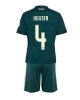 Real Madrid Dean Huijsen #4 Bortatröja Barn 2026-27 Kortärmad (+ Korta byxor)