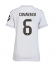 Real Madrid Eduardo Camavinga #6 Hemmatröja Kvinnor 2025-26 Kortärmad