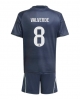 Real Madrid Federico Valverde #8 Bortatröja Barn 2025-26 Kortärmad (+ Korta byxor)