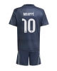 Real Madrid Kylian Mbappe #10 Bortatröja Barn 2025-26 Kortärmad (+ Korta byxor)