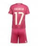 Real Madrid Marc Cucurella #17 Tredjeställ Barn 2026-27 Kortärmad (+ Korta byxor)