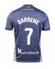 Real Sociedad Ander Barrenetxea #7 Bortatröja 2025-26 Kortärmad