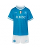 SSC Napoli Hemmatröja Barn 2025-26 Kortärmad (+ Korta byxor)