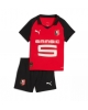 Stade Rennais Hemmatröja Barn 2025-26 Kortärmad (+ Korta byxor)