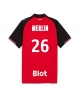 Stade Rennais Quentin Merlin #26 Hemmatröja 2025-26 Kortärmad