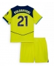 Tottenham Hotspur Dejan Kulusevski #21 Tredjeställ Barn 2025-26 Kortärmad (+ Korta byxor)
