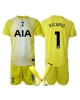 Tottenham Hotspur Guglielmo Vicario #1 Målvakt Tredjeställ Barn 2025-26 Kortärmad (+ Korta byxor)