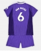 Tottenham Hotspur Jan Paul van Hecke #6 Tredjeställ Barn 2026-27 Kortärmad (+ Korta byxor)
