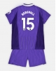 Tottenham Hotspur Lucas Bergvall #15 Tredjeställ Barn 2026-27 Kortärmad (+ Korta byxor)