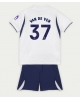 Tottenham Hotspur Micky van de Ven #37 Hemmatröja Barn 2026-27 Kortärmad (+ Korta byxor)