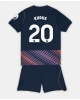 Tottenham Hotspur Mohammed Kudus #20 Bortatröja Barn 2026-27 Kortärmad (+ Korta byxor)