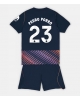 Tottenham Hotspur Pedro Porro #23 Bortatröja Barn 2026-27 Kortärmad (+ Korta byxor)