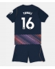 Tottenham Hotspur Sandro Tonali #16 Bortatröja Barn 2026-27 Kortärmad (+ Korta byxor)