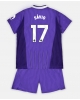 Tottenham Hotspur Savio #17 Tredjeställ Barn 2026-27 Kortärmad (+ Korta byxor)