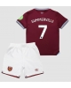 West Ham United Crysencio Summerville #7 Hemmatröja Barn 2025-26 Kortärmad (+ Korta byxor)