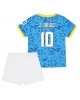 Wolves Jhon Arias #10 Tredjeställ Barn 2025-26 Kortärmad (+ Korta byxor)